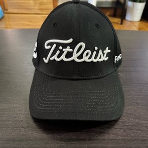 Titleist hat + ball markers